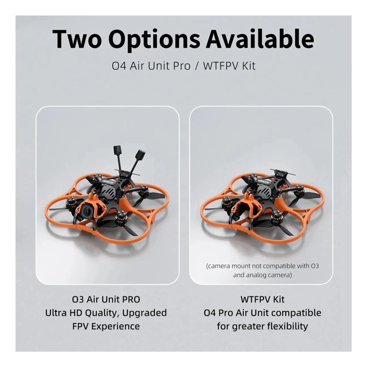 1 cuadricóptero V3 FPV compatible con la unidad aérea WTFPV O4 Pro, versión F722, 45 A, 32 bits, AIO 2, 1404, 3850 KV, dron Freestyle(Cinelog30 V3 O4 PNP)