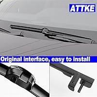 Vista 3 de 2 Limpiaparabrisas de 26" + 26" para Parabrisas Delantero para Mercedes W211 Clase E 2003-2009 Clase SL SL500 SL55 SL550 SL600 2003-2012 C219 Clase