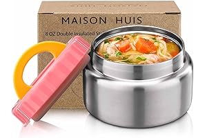 8oz Soup Thermo Wide Mouth Vacuum Insulated Food Jar for Hot&Cold Food,...