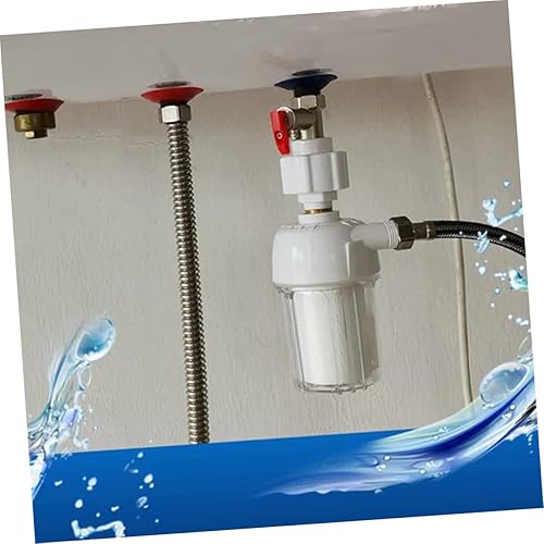 Miniatura 2 de Purificador de plumón, 3 piezas, para lavado, ducha, hogar, prefiltro de plástico, para el hogar, sistema de máquina de lavandería, accesorios de