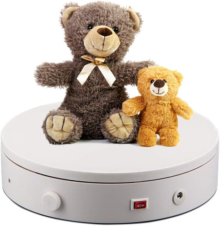 🔥 Crаzу Dеаlѕ ComXim 360 Degree Photography Turntable for Product Shooting, 44LB Capacity, 7.87in Diameter, Knob Control Speed, Jewelry,Watch,Shampoo,Shoes,Bag Shooting and dispaly Flаѕh Sаlе Buу 1 gеt 1 ComXim 360 Degree Photography Turntable for Product Shooting, 44LB Capacity, 7.87in Diameter, Knob Control Speed, Jewelry,Watch,Shampoo,Shoes,Bag Shooting and dispaly