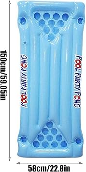 Pool Pong Float Large Inflatable Floating Mattress