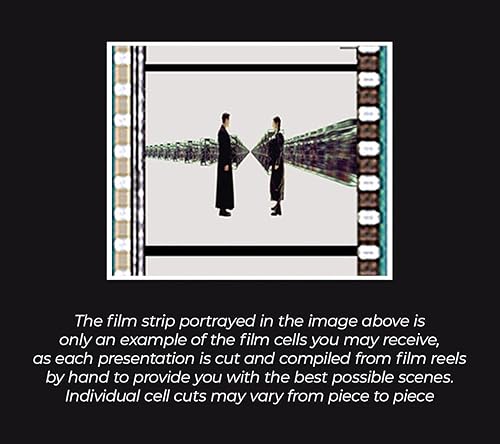 Miniatura 10 de Trend Setters The Matrix Reloaded - Neo - Morpheus - Trinity - FilmCells - Presentación de escritorio MiniCell de 7 x 5 pulgadas - Con clip de