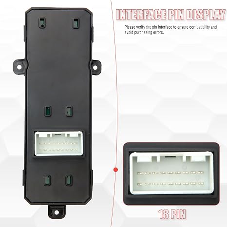 Power Window Switch Driver Side