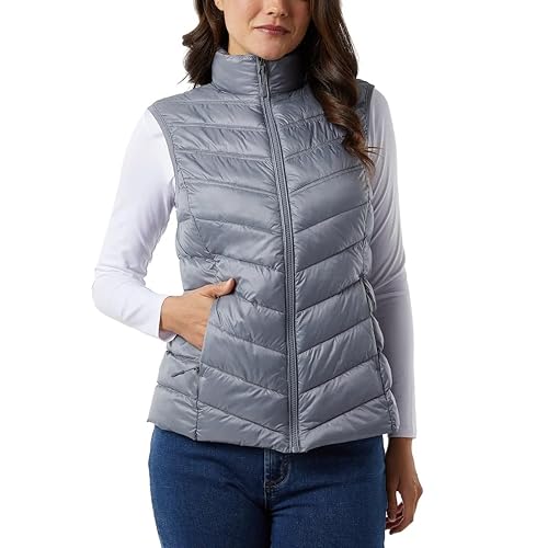 32 Degrees Women’s Lightweight Warmth Stand Up Collar Vest