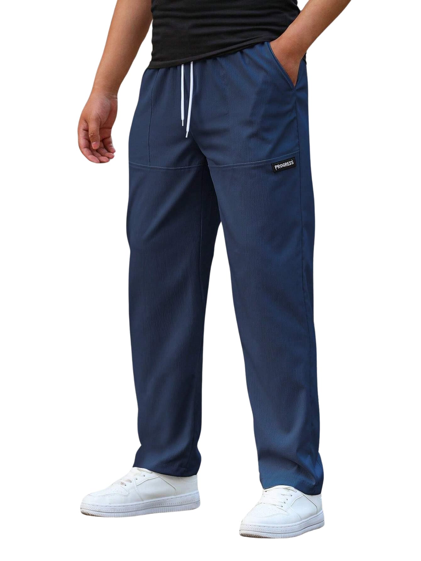 Lymio Men's Regular Fit Mid Rise Regular Trousers || Track Pant (TR-16-19)