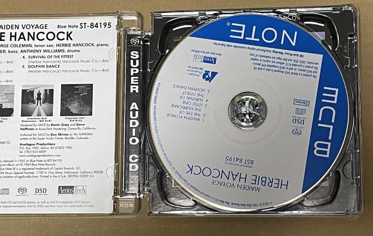 Amazon.co.jp: SACD HYBRID Herbie Hancock - Maiden Voyage/ハービー
