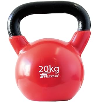 Amazon | FIELDOOR ケトルベル 20kg PVCコーティング 音軽減