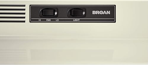 Vista 18 de Broan-NuTone - Campana extractora 413004 sin conductos, con luces, ventilador de escape, para debajo del gabinete, 30 pulgadas, acero inoxidable