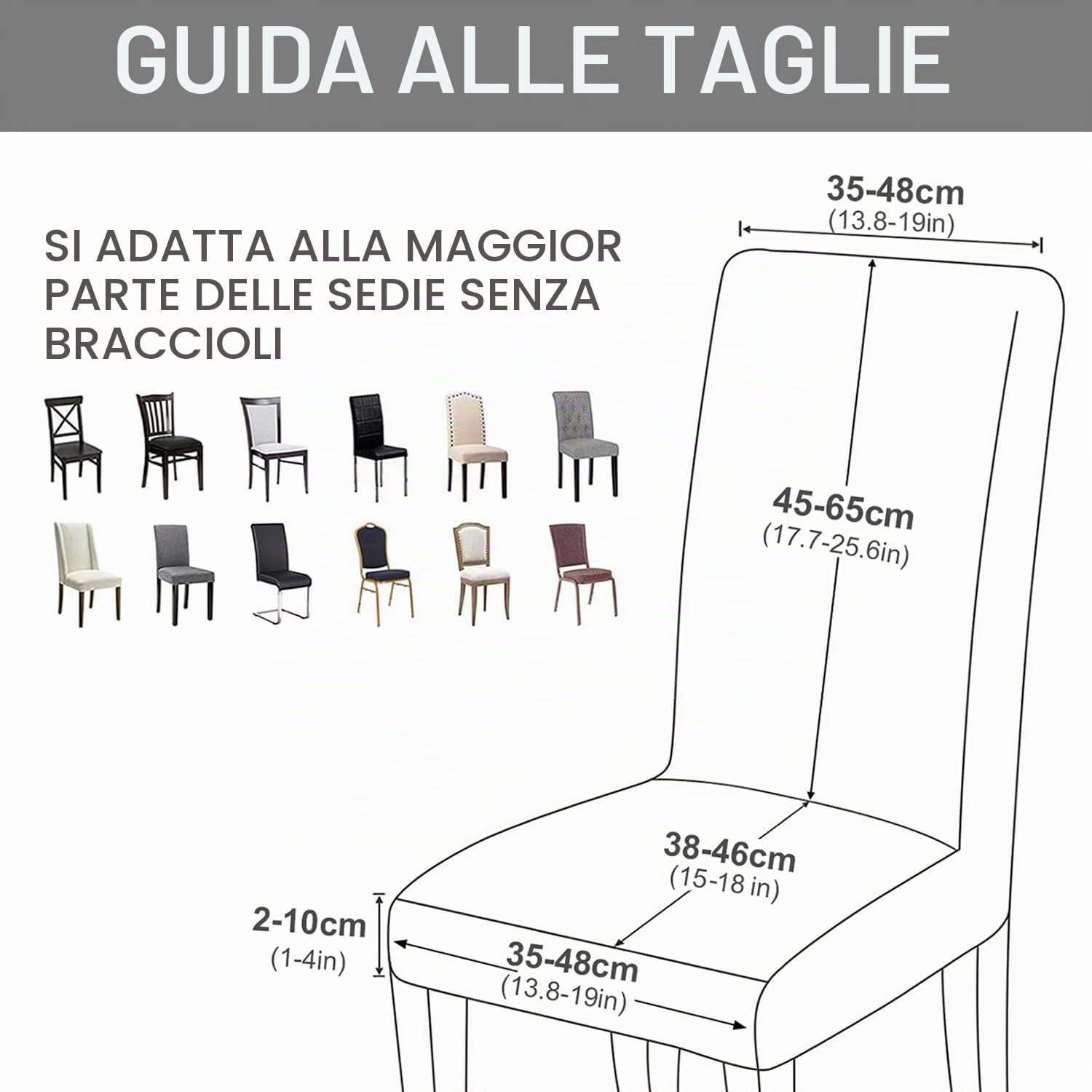 Alishomtll Set di 4/6 coprisedia in velluto elasticizzato, per cucina, ristorante, hotel, banchetti, matrimoni (champagne, 6 pezzi)