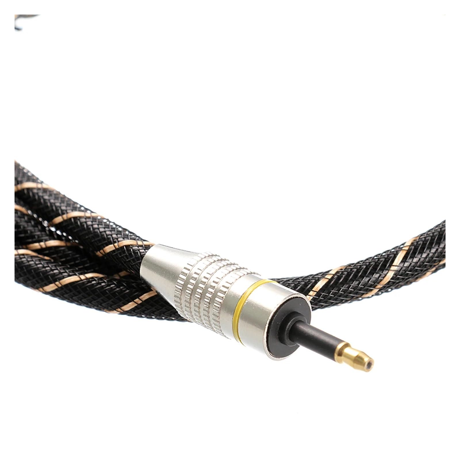 Cable Toslink de sonido Digital OD6.0 a Mini Toslink, Cable óptico SPDIF de 3,5mm, adaptador de Cable de Audio óptico de 3,5 a(15m)