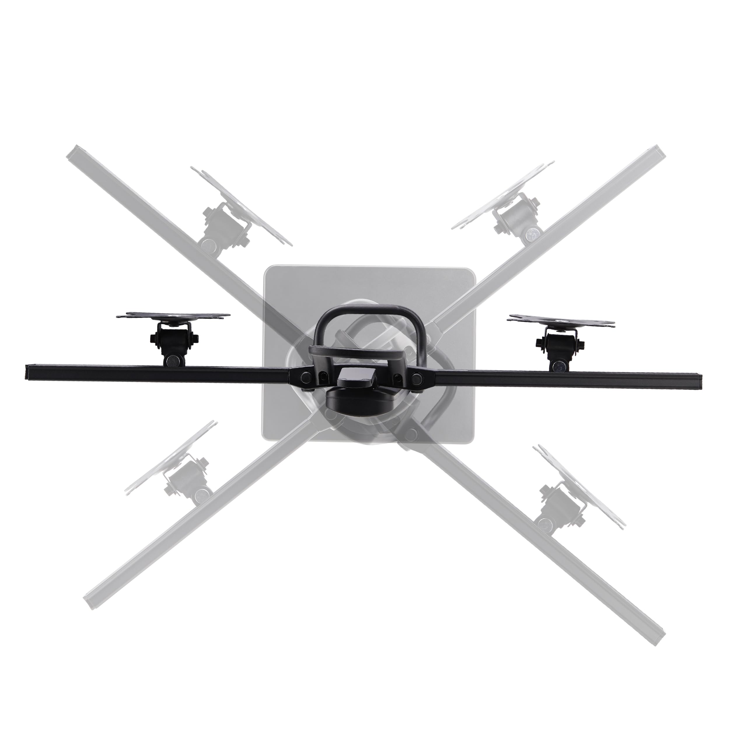 StarTech.com Soporte de Escritorio de Travesaño para Dos Monitores de 27" - Carga 12kg - Soporte VESA 75x75/100x100 Ajustable