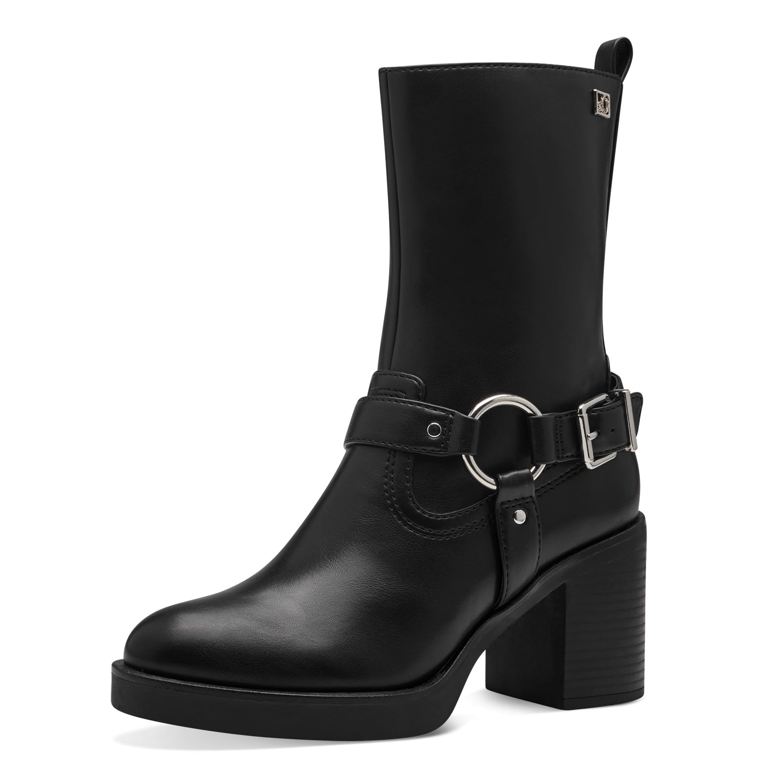 s.Oliver Damen Stiefeletten mit Absatz mit Schnalle Elegant