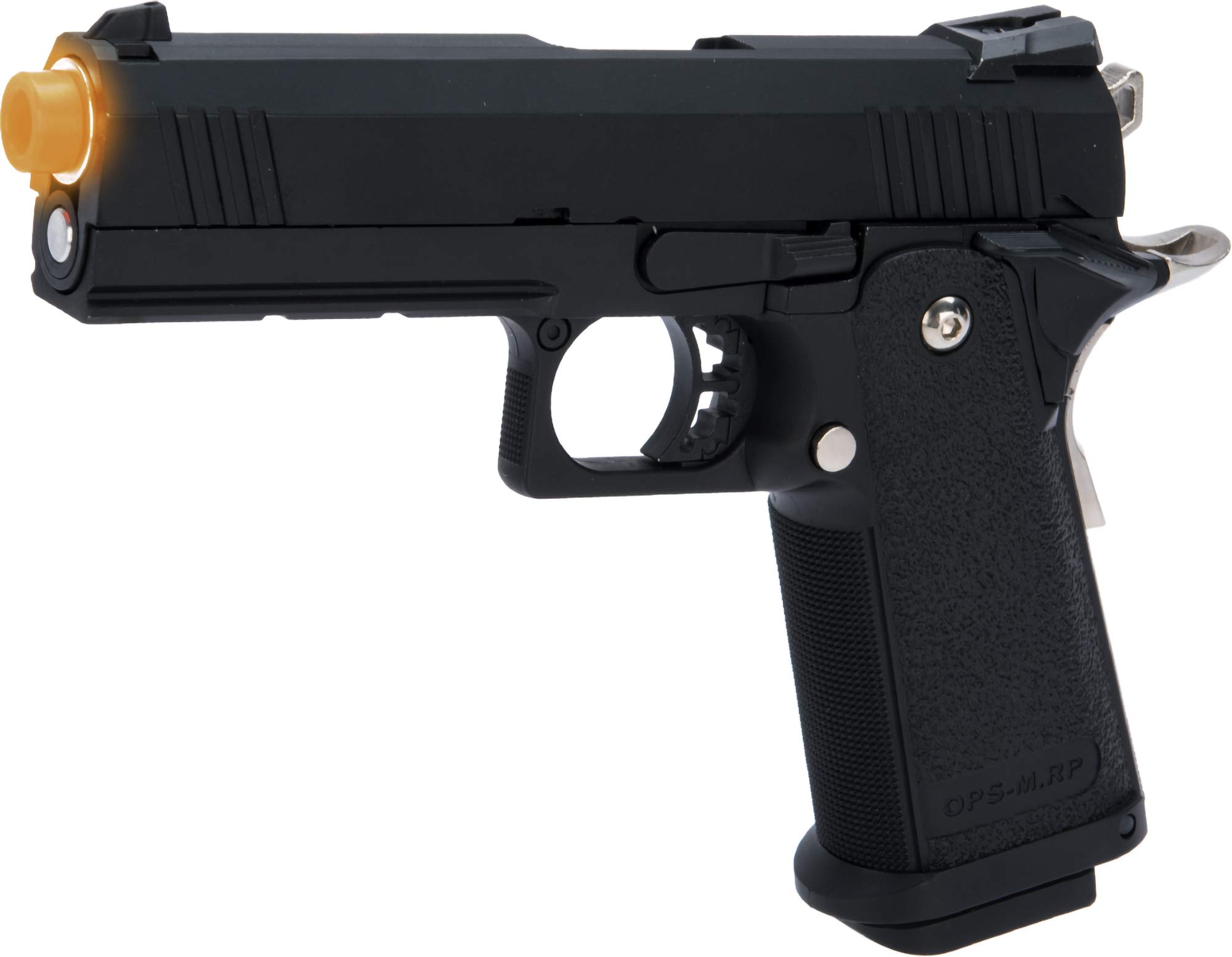 Evike Airsoft - Matrix Hi-Capa Gas Blowback Airsoft Pistols (Type: 4.3 / Black)