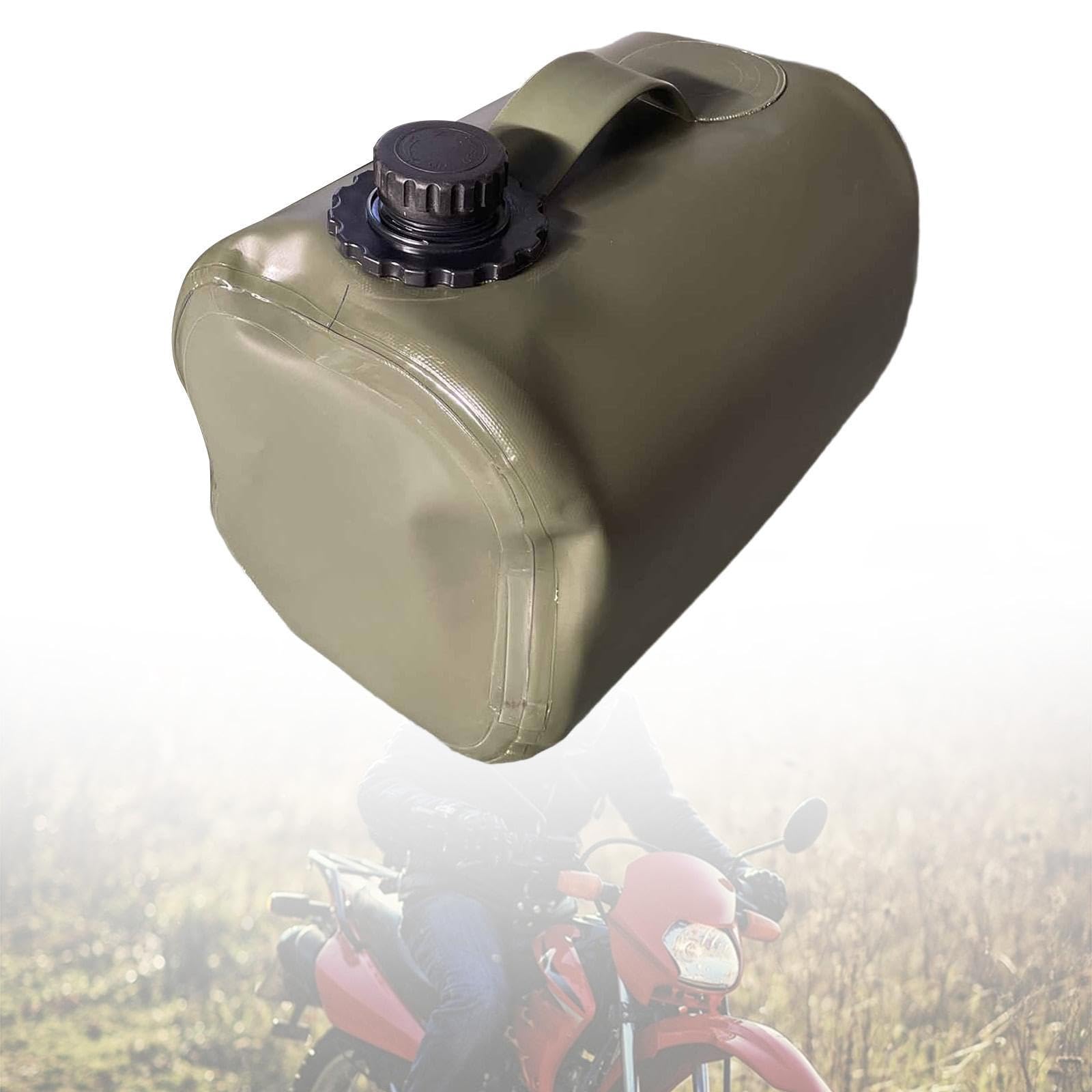 Milageto Motorrad-Kraftstofftank, Ölbeutel, Blase, zusammenklappbar, Auto-Ölkanne mit Griff, Benzinbeutel, Benzinbehälter für Party, Wohnmobil