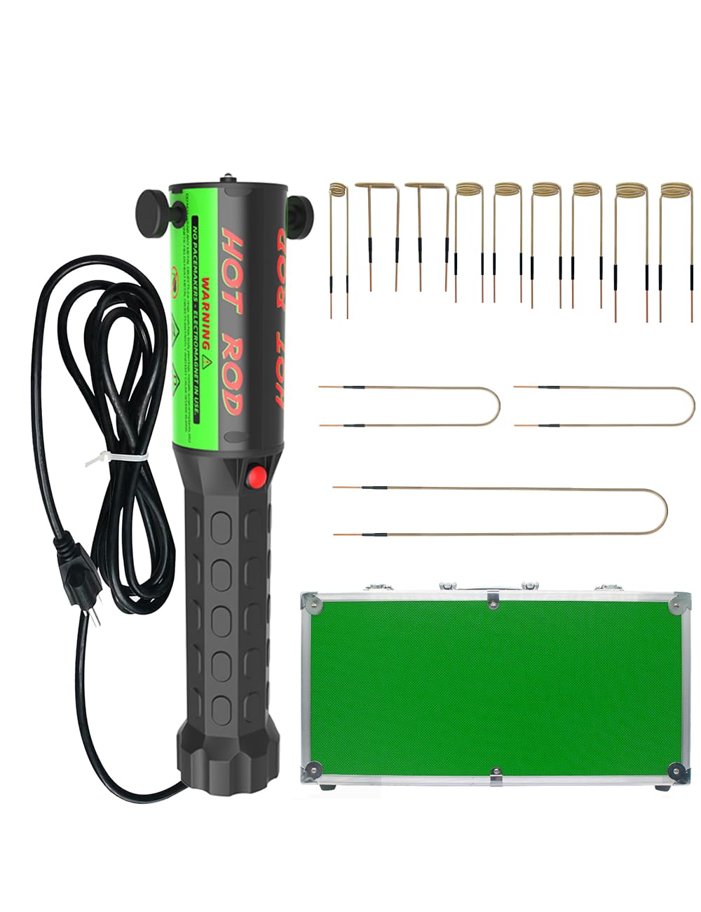 Solary Magnetic Induction Heater Tool - 1200W 110V Hand-held Electromagnetic Induction Heater Kit with 12 Coils, Rusty Bolt Removal Tool