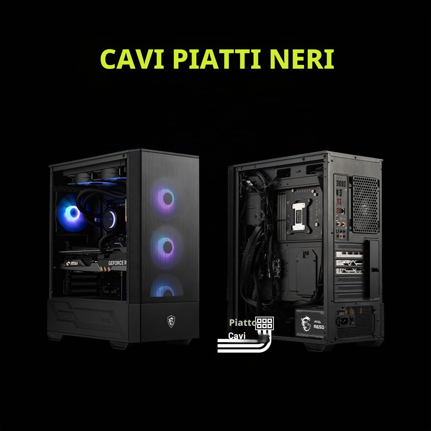 MSI PSU Mag A650GL 80 Plus Gold Full Modular