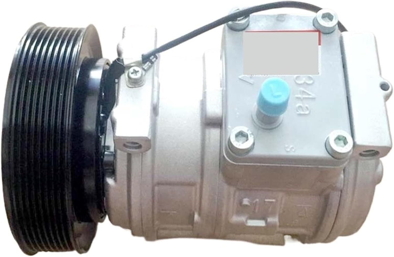 10PA17C AC Compressor Compatible With John Deere 8GR 12V TY6764 RE46609 RE54254 RE69716 4471002381 4471002387 4471002388 4472003084