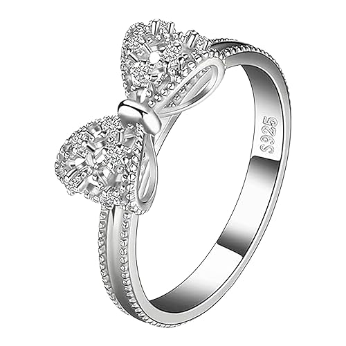 Clearance+Sales Today Deals Prime 925 Sterling Silver Rings For Women