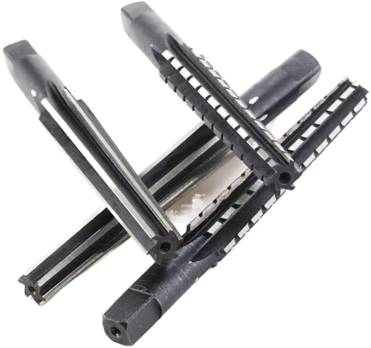 ACiyD 2Pcs Alesatore MT1/MT2/MT3/MT4 Alesatore a Mano in Acciaio per Utensili in Lega, Standard internazionali, Finitura, sgrossatura, tornio Meccanico (Dimensioni : MT2) (MT1)