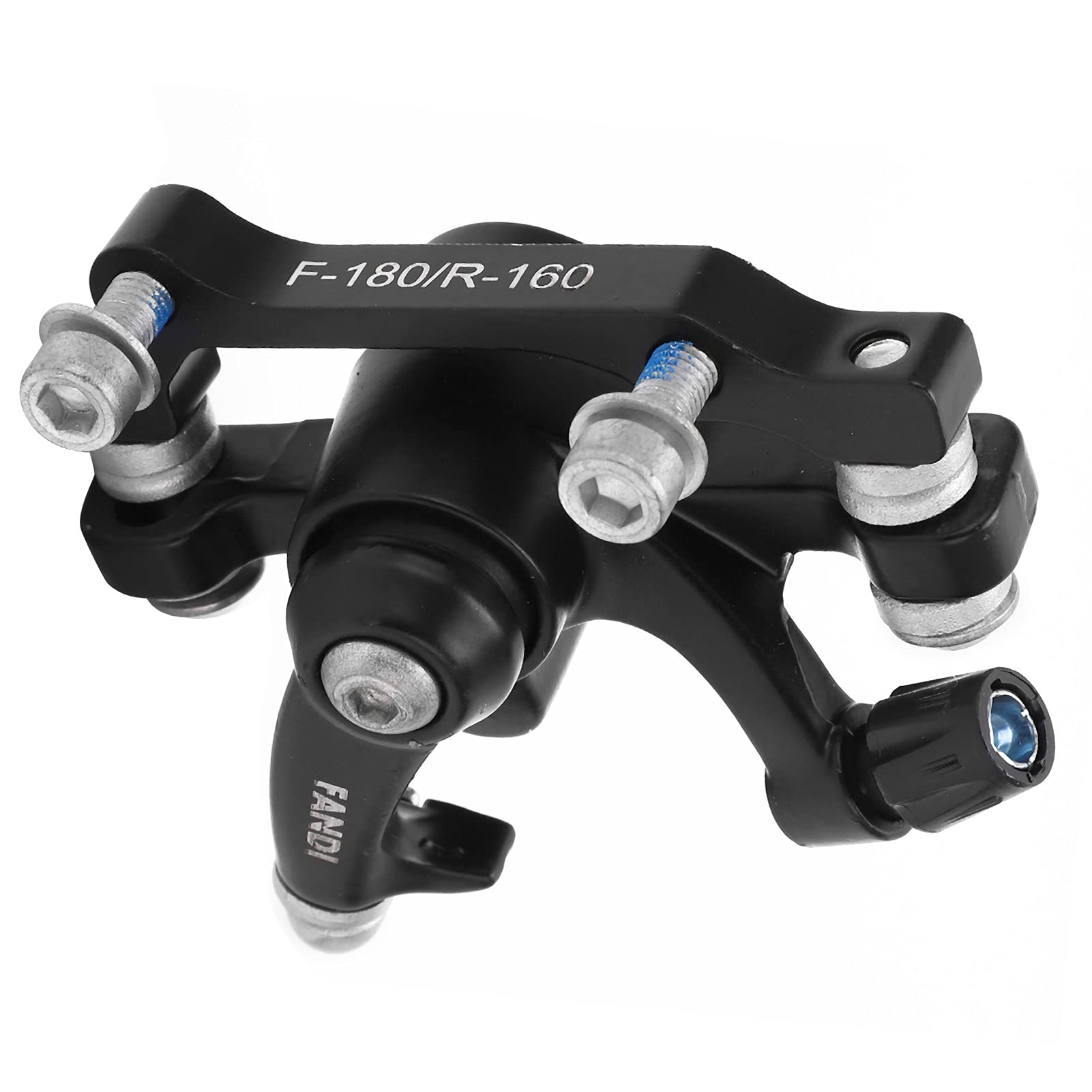 Zacisk Hamulca Tarczowego, Przód Roweru ze Stopu Aluminium/tylne Zaciski Hamulca Tarczowego Akcesoria Rowerowe do Roweru Górskiego Rower Szosowy