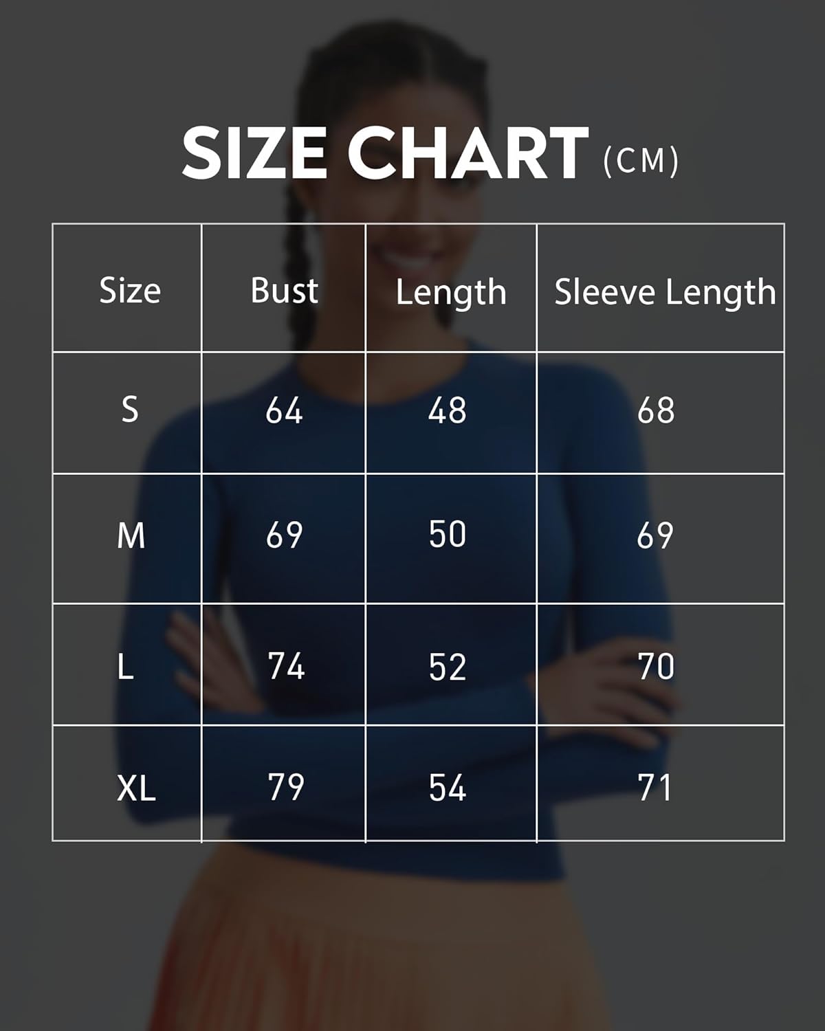 RUNNING GIRL Long Sleeve Yoga Shirts for Women, Soft Fitted Seamless Stretchy Casual Crew Neck Athletic Basic Shirt - Image 6