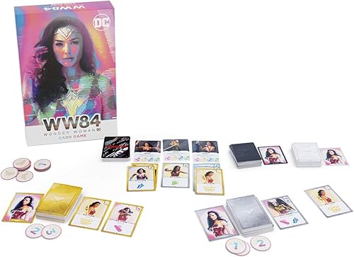 Miniatura 2 de Cryptozoic Entertainment Wonder Woman - Juego de cartas 1984 - Be The Super Hero and Save The Most Civilians to Win - DC Comics - Para 2 a 4