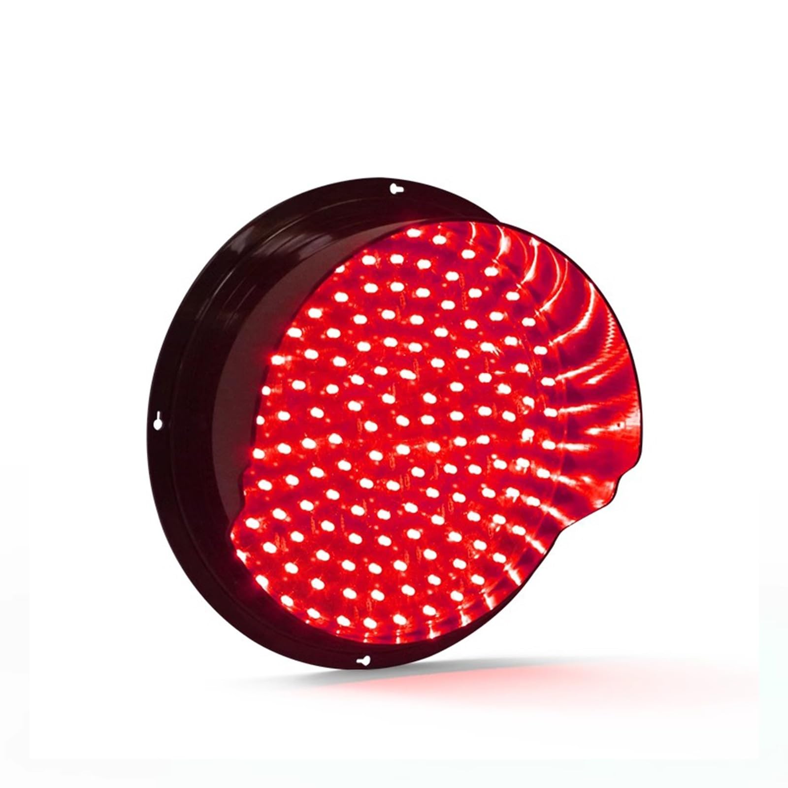 Monochrome Traffic Light, Stop Light Lamp, Industrial LED Traffic Stop Lamp, Outdoor Waterproof, Suitable for Docks, Road Corners (10cm/4in)(Red,10cm/4in)