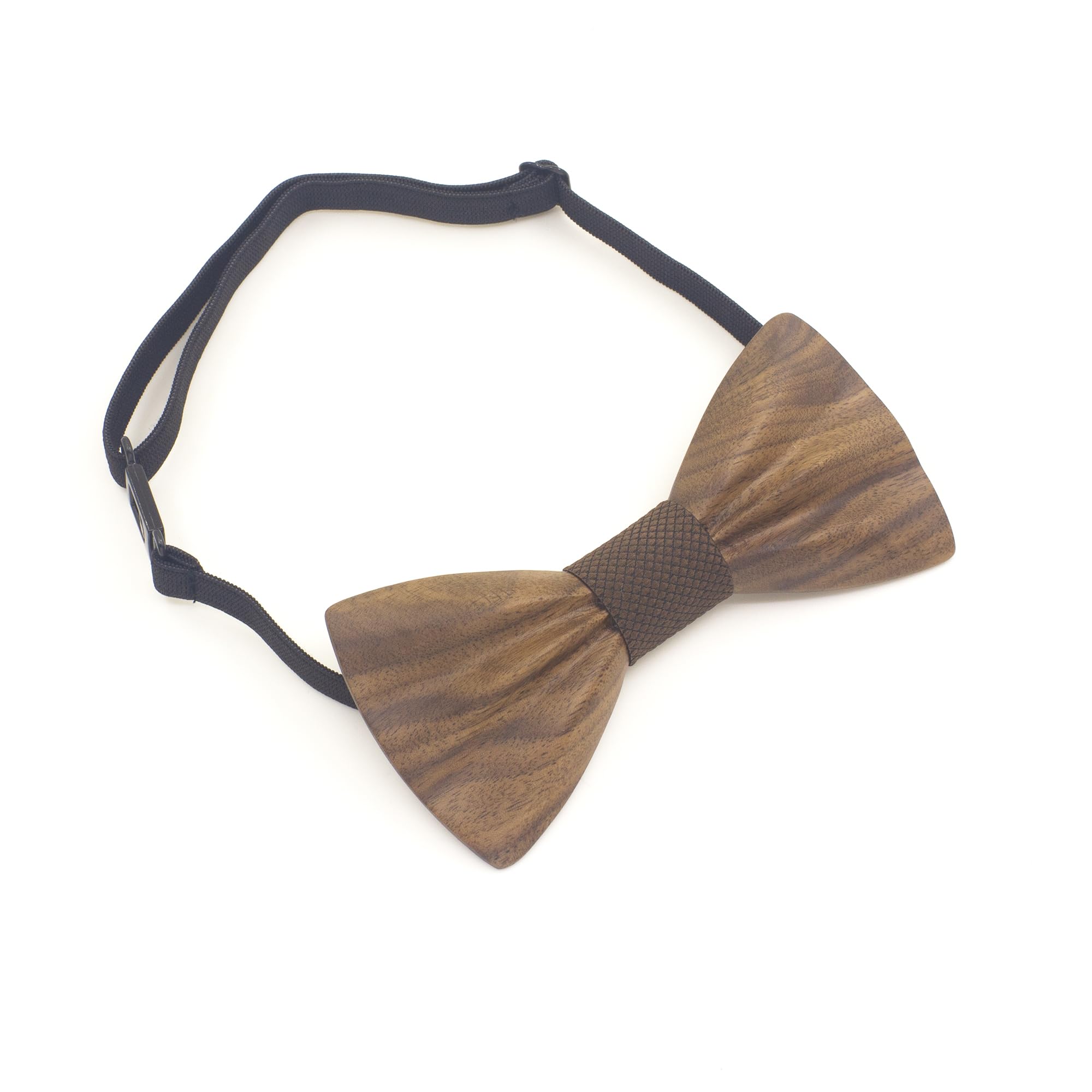 Ensemble Nœud papillon Bois pour Homme Mariage Fête Noeud Papillon,Boutons de Manchette,Mouchoir