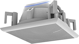 Sprint Recessed Ceiling Mount Stand Smart Speaker Alexa Echo Dot 4th and 5th Generation, Amazon, HomePod Mini, Apple (Pro Line) Models Square Built-in (White) - Compatible with Metal Grills