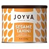 Joyva Sesame Tahini | 15oz Tins | 100% Pure Roasted Sesame Seed Puree | Silky Smooth & Creamy | Mildly Nutty | All-Natural Superfood | Non-GMO, Gluten Free, Kosher & Vegan | Paleo & Keto Friendly (15 Ounce (Pack of 1))