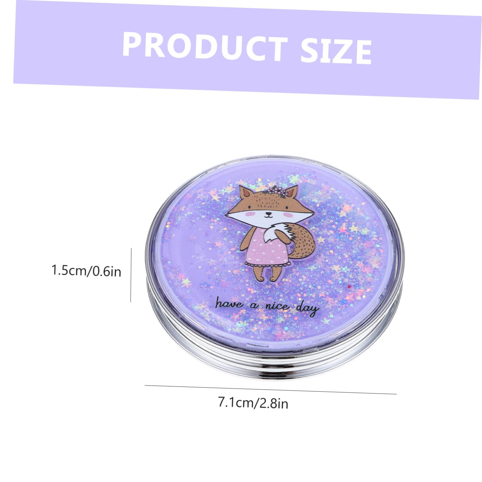 Healeved 5 Specchietti Compatti Pieghevoli Per Il Trucco Da Donna Mini Specchietti Rotondi Portatili Delicati Specchietti Da Mano Accessori Da Viaggio Multifunzione