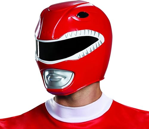 Disguise Casco Red Ranger Adulto Hombre