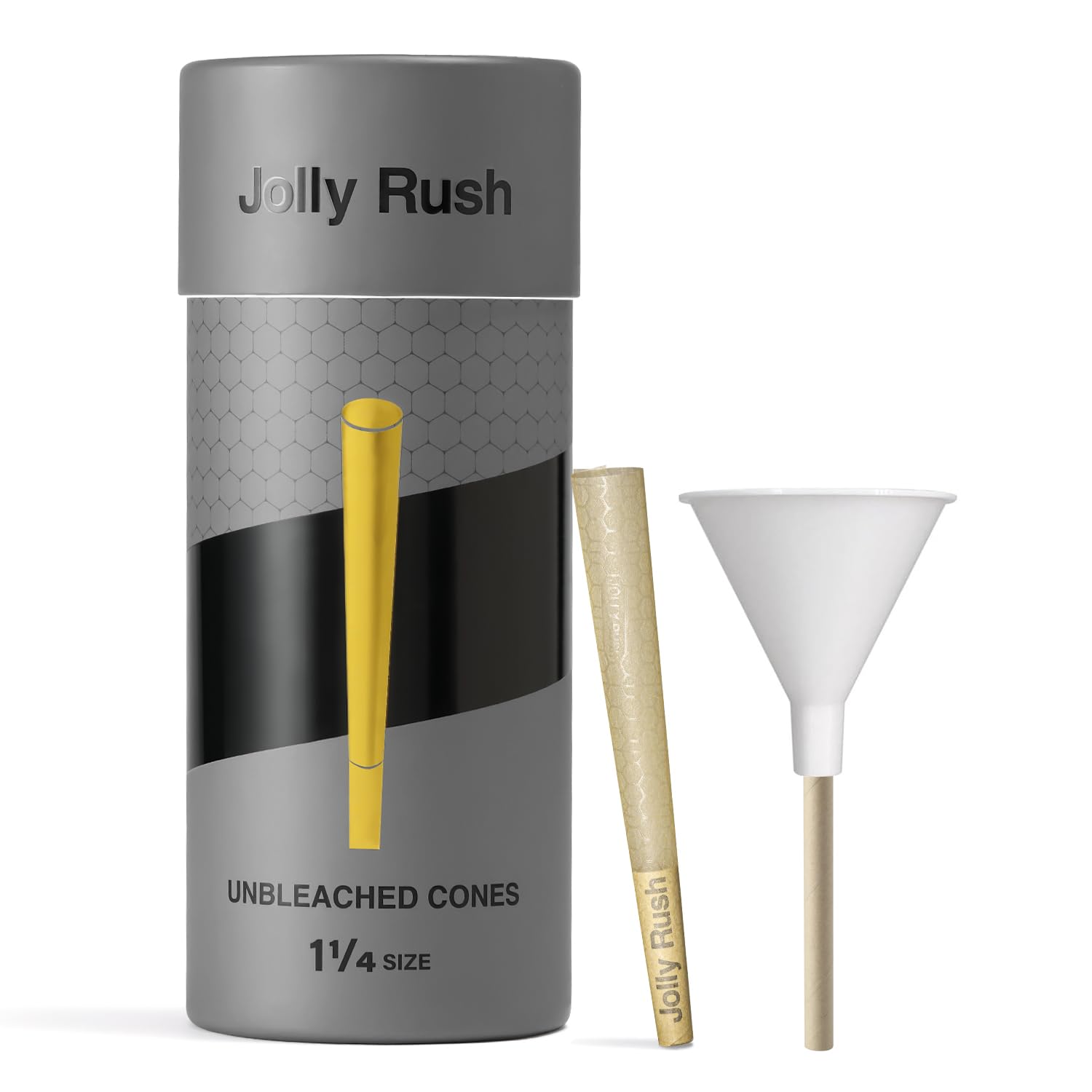 Cones Pre Rolling Rolled Papers - 1 1/4 Size - 50 Pack Preroll Paper Rolls Cone -