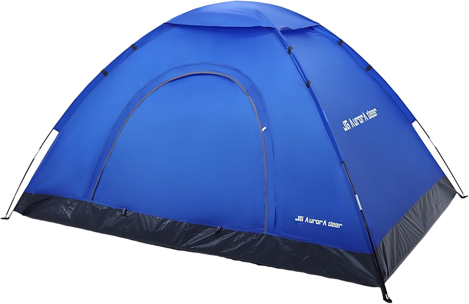 (The color is green)1/2/3/4 Person Tents Waterproof&Windproof Family Tents Camping-Tent,Lightweight Portable Pop Up Tent for Camping,Hiking,Mountaineering or Beach Easy to Set Up Adventures Carry Bag Blue Manually 1-2 Person