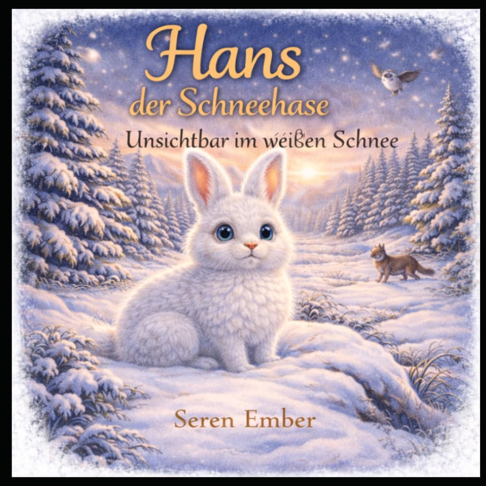 Hans der Schneehase: Unsichtbar im weißen Schnee
