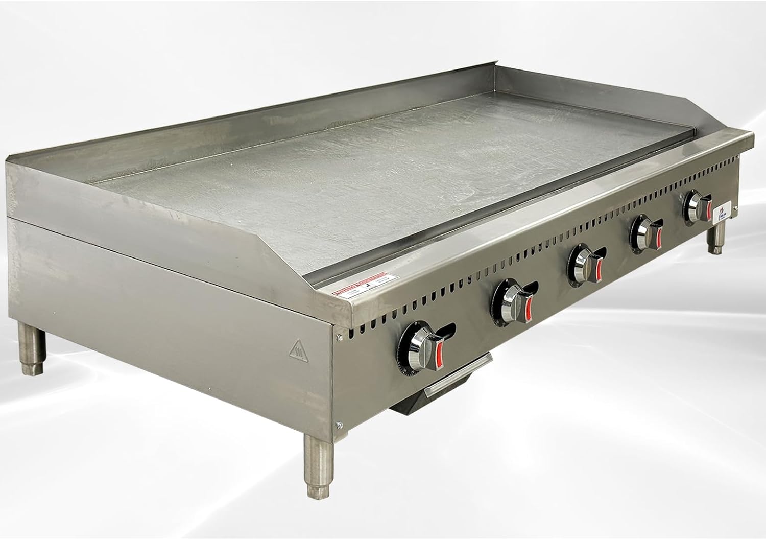 Commercial Griddle Thermostatic 60" Countertop Natural Gas -150,000 BTU ETL CD-TG-60