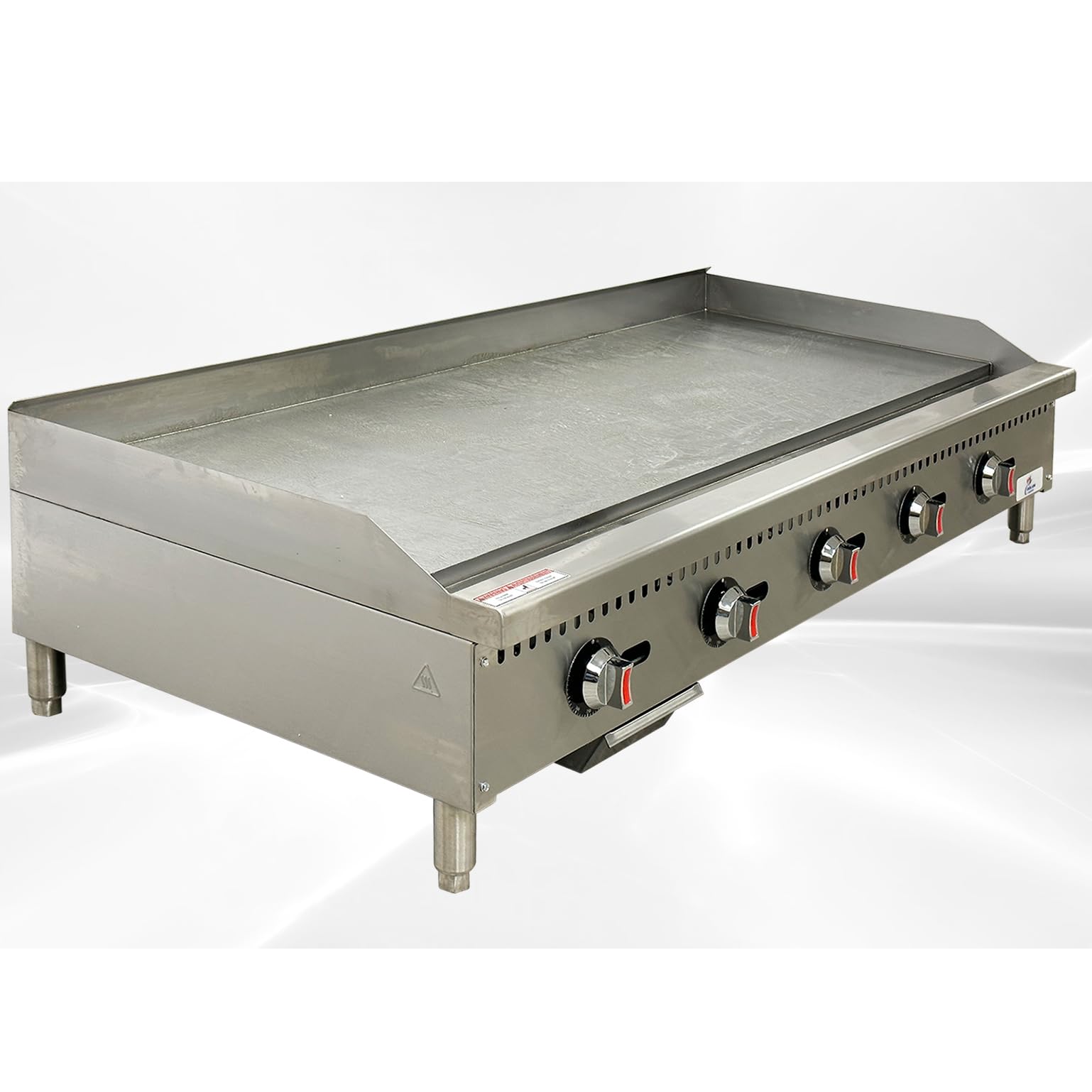Amazon.com: Commercial Griddle Thermostatic 60" Countertop Natural Gas ...