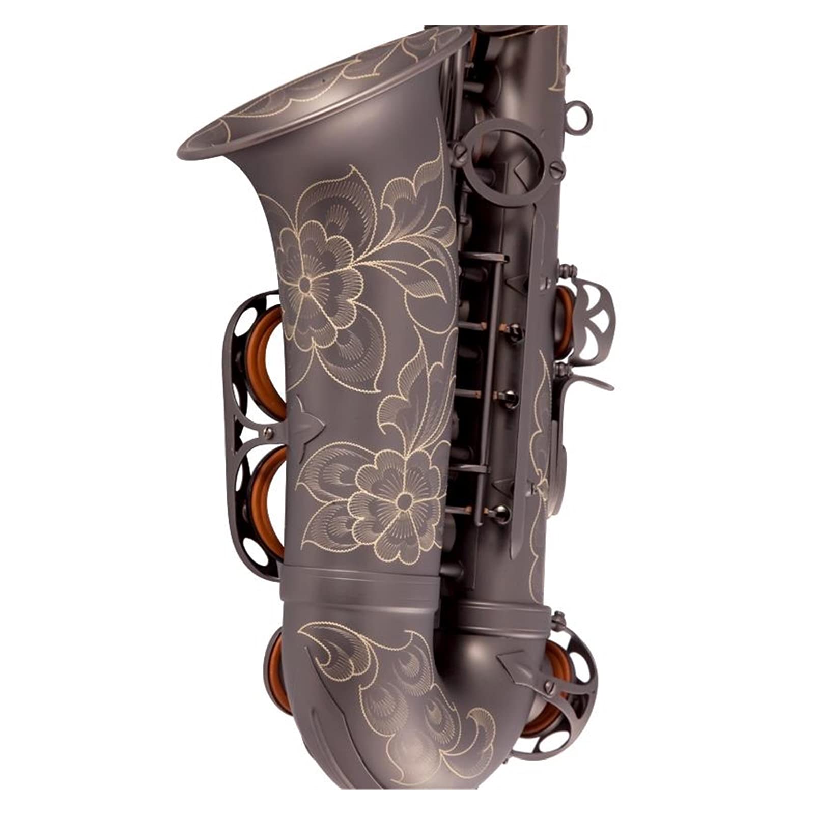 Sassofono Contralto in MIB Nichel Nero Ottone Laccato Oro E Sax Piatto 82Z Tipo Chiave Strumento A Fiato Sassofono