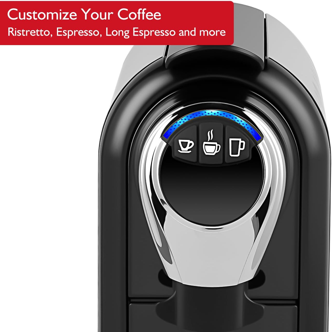  Coffee Machine for Nespresso Original Single Serve Coffee Maker thumbnail