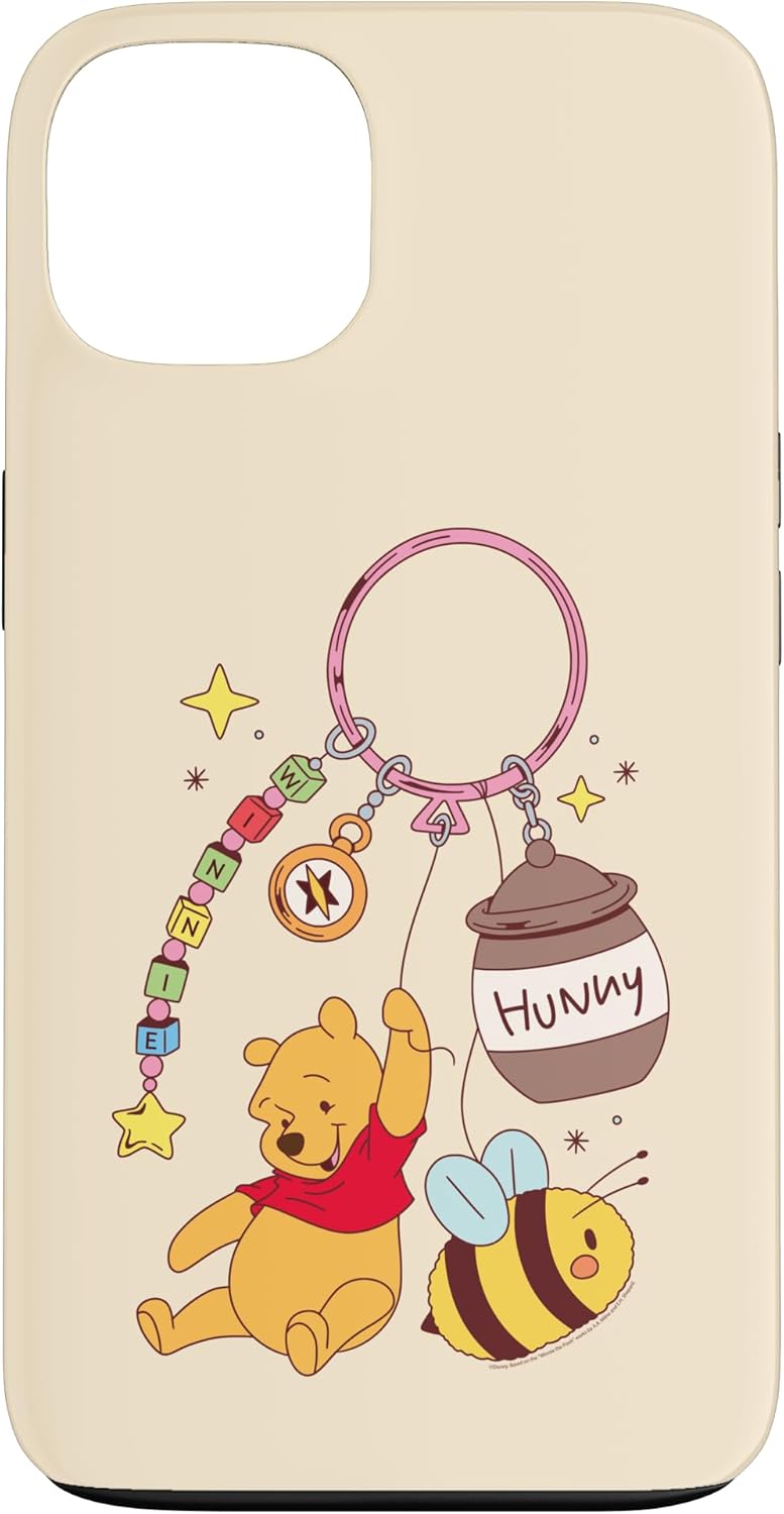 Disney Winnie The Pooh Fashion Bag Charm Case for iPhone 17 Pro Max