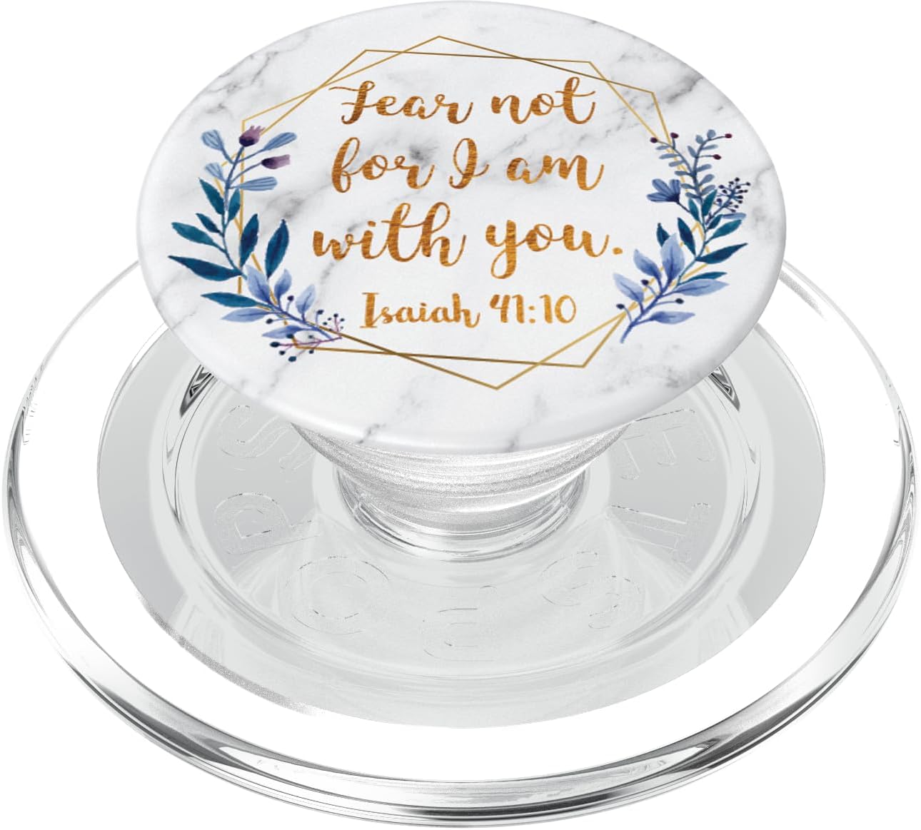 Isaiah 41:10 - Bible Verse Christian Inspiring Quote PopSockets PopWallet for MagSafe