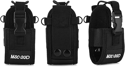 Gedourain Bag Pouch, Convenient And Safe Waist Hanging Strap Belt Radio Holder for Radio for Radios in the Same