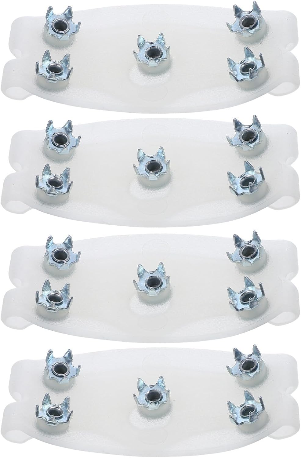 2 Pairs Tooth Ice Cleats Shoe Grips for Boots Winter Traction