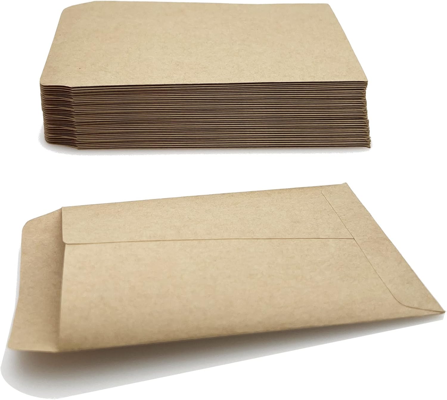 Small Envelopes 50PCS Mini Kraft Paper Envelopes 12х8cm Brown Seed