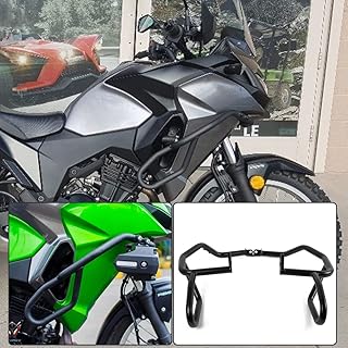 Lorababer Motorcycle Accessories Versys X300 Versys-X 300 Engine Highway Bars Crash Bar Frame Guard Cover Protector for 2017-2023 K-awasaki Versys X 300 17 18 19 20 21 22 23