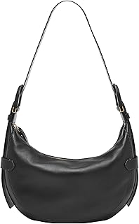 Fossil Women's Harwell Leather Hobo Purse Handbag for Women