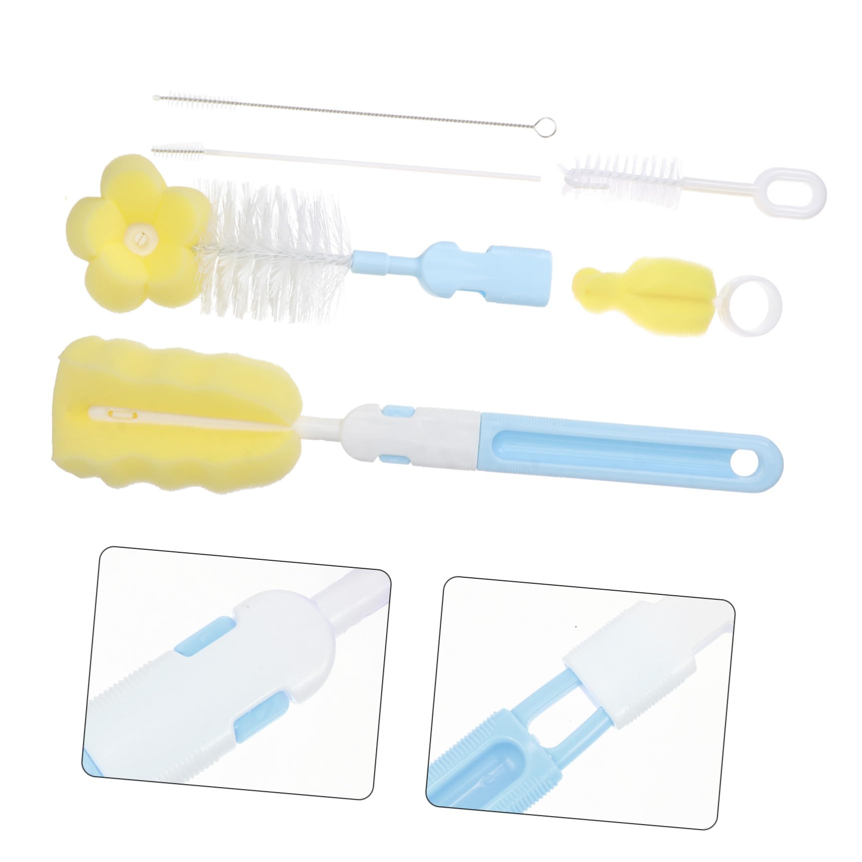TOYANDONA 3juegos Organizador De Biberones y Accesorios Escurre Biberones Práctico y Portátil para Limpieza y Secado De Cepillo para Tetinas y De Drenaje