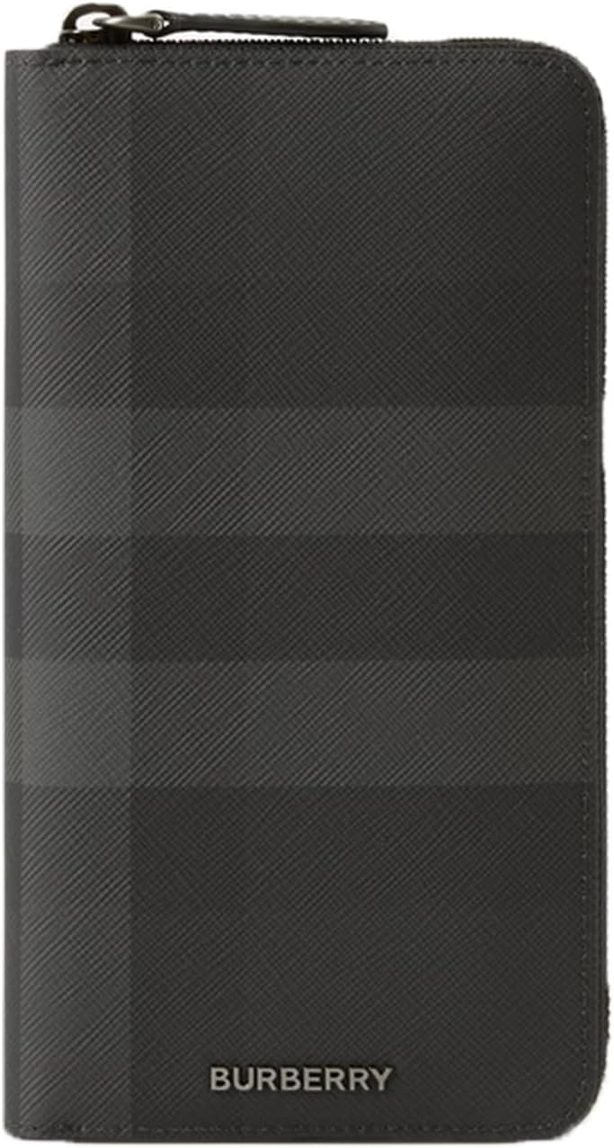 ポールスミス》ポケット多数 ストライプ ミニクーパー レザー かぶせ式