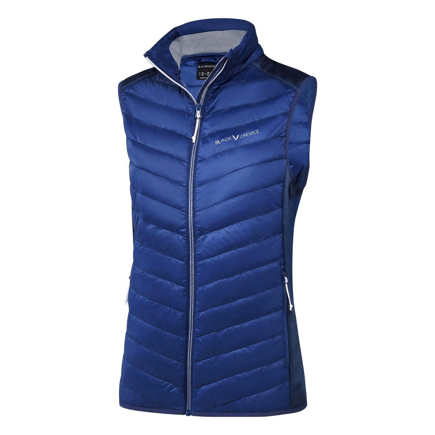 Black Crevice Gilet hybride femme I Gilet de sport femme en différentes couleurs & tailles I Gilet outdoor femme I Gilet isolant et respirant femme avec col montant I Gilet sans manches